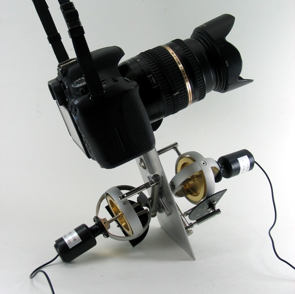 diy Gyro Camera Stabilizer by David Prutchi PhD www.prutchi.com  www.diyPhysics.com