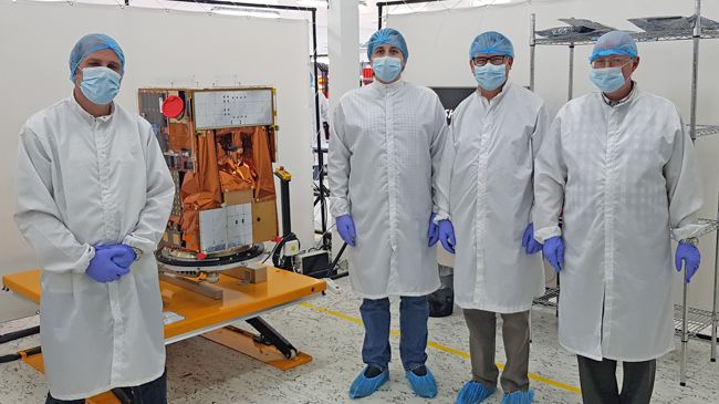 Visit to Satellogic's satellite assembly facility (c)2019 David Prutchi PhD www.prutchi.com