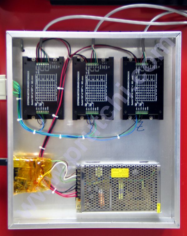 Sherline Model 2000 micro mill CNC modification with Mach3 control by David Prutchi, Ph.D.