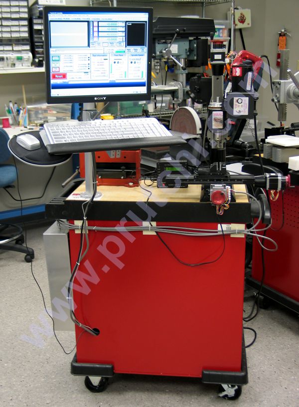 Sherline Model 2000 micro mill CNC modification with Mach3 control by David Prutchi, Ph.D.