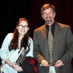 Shanni Prutchi with William Gurstelle at the US Science & Engineering Festival Washington DC April 2012