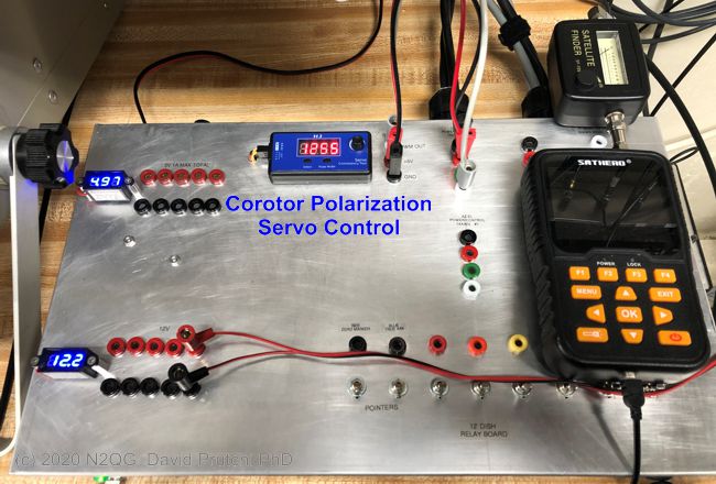 Chaparral Corotor II polarization controller (c)2020 N2QG David Prutchi PhD